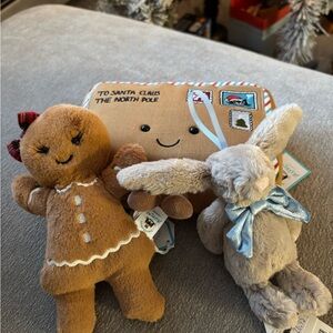 NWT Jellycat Christmas bundle